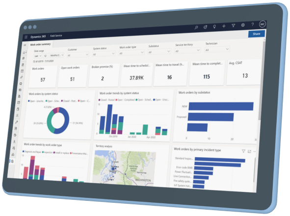 Tab with BreathIT product screen